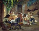 Е.С. Сорокин. Испанские цыгане. 1853. Государственная Третьяковская галерея